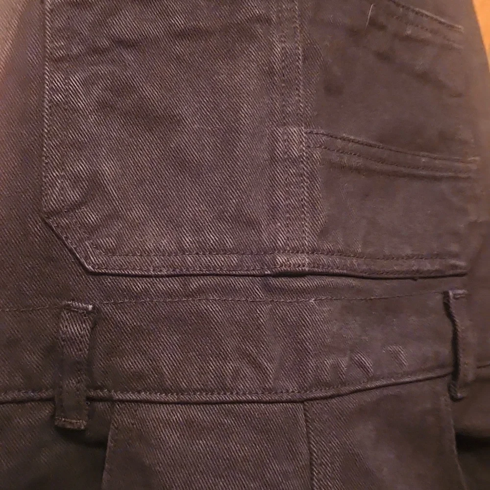 Brandy Melville Black John Galt Women's Jeans Overalls Size Small - Picture 4 of 11